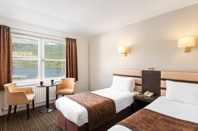 BedroomTwinLochView1