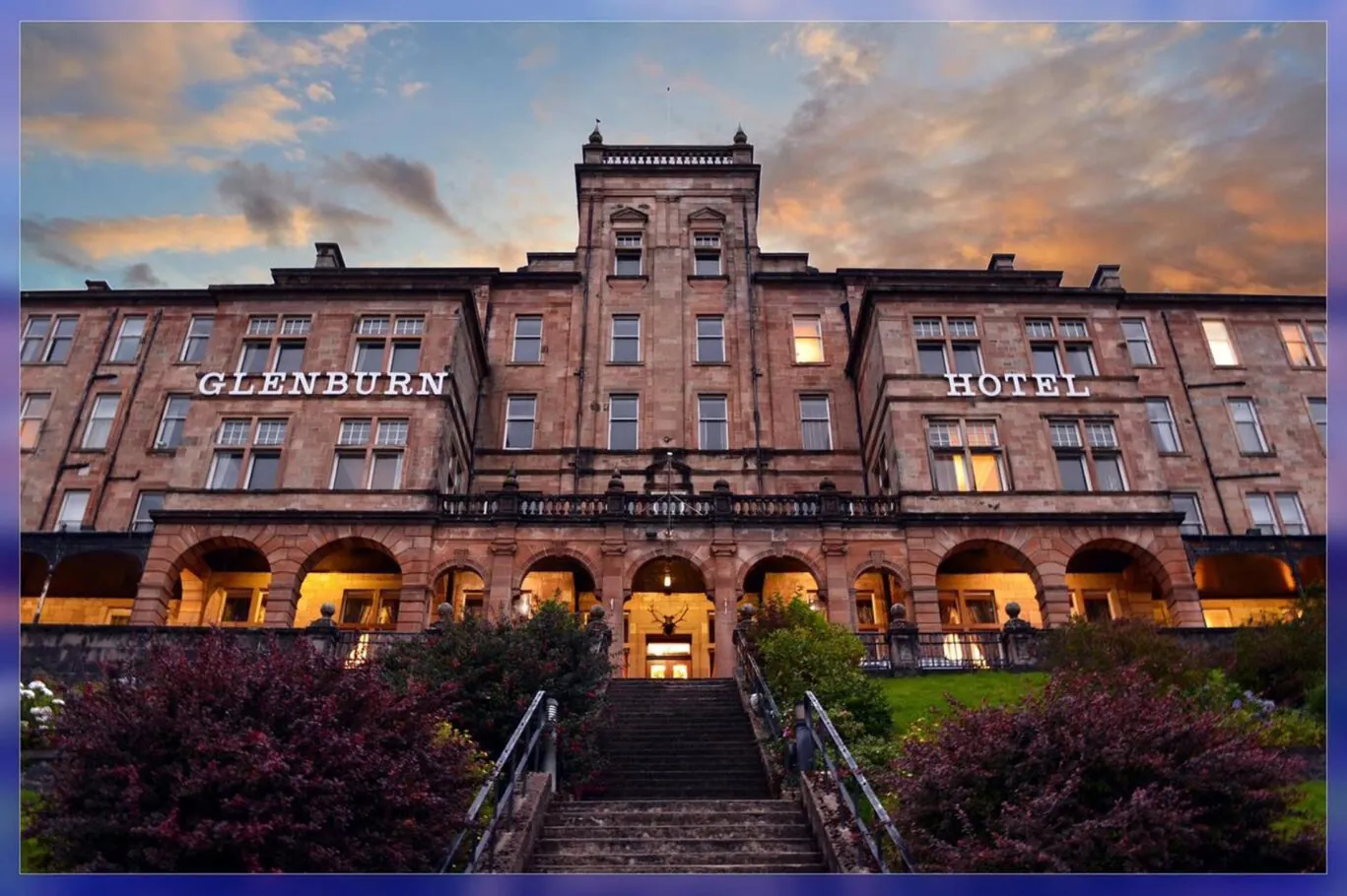 glenburn-hotel-Hotel Dusk Front