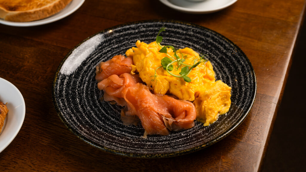 Skye Sligachan – Salmon Scrambled Eggs 1