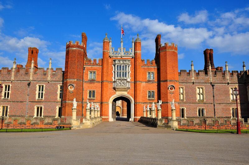 Hampton Court palace in London, UK