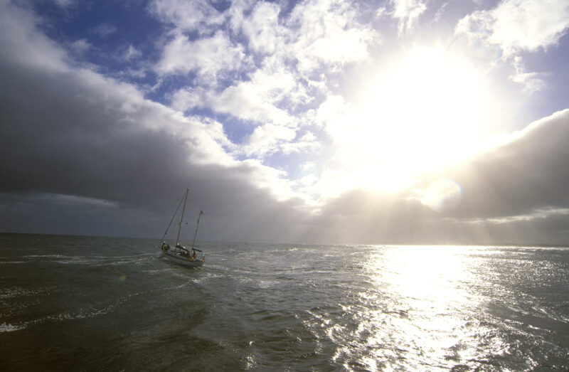 SAILINGWILD’S S.Y. DOLPHINICITY SAILS IN THE MORAY FIRTH, HIGHLAND.