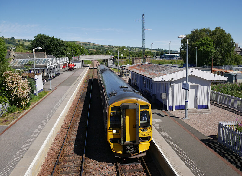Dingwall railway station, Craig Wallace