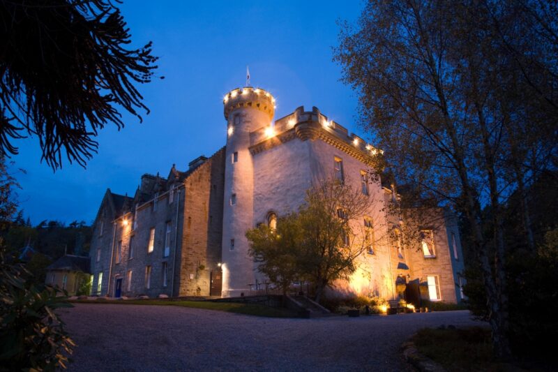 tulloch castle exterior